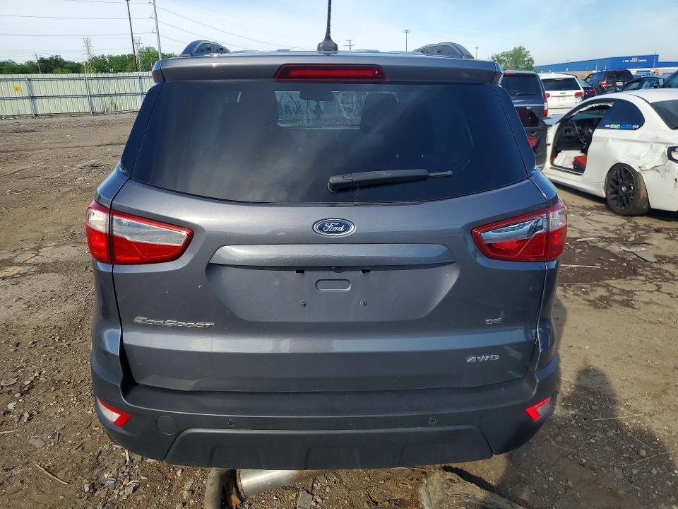 2021 Ford Ecosport VIN MAJ6S3GL2MC448305 COPART salvage auction — FRONT END, Mi - Cert Of Title-Salvage Vehicle, sold $325 on 2026-07-28 (photo 6)