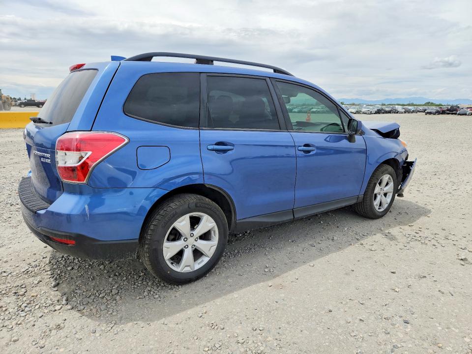 2016 Subaru Forester VIN JF2SJAFC6GH405323 COPART salvage auction — FRONT END, Co - Salvage Title, sold $1,400 on 2026-07-23 (photo 3)