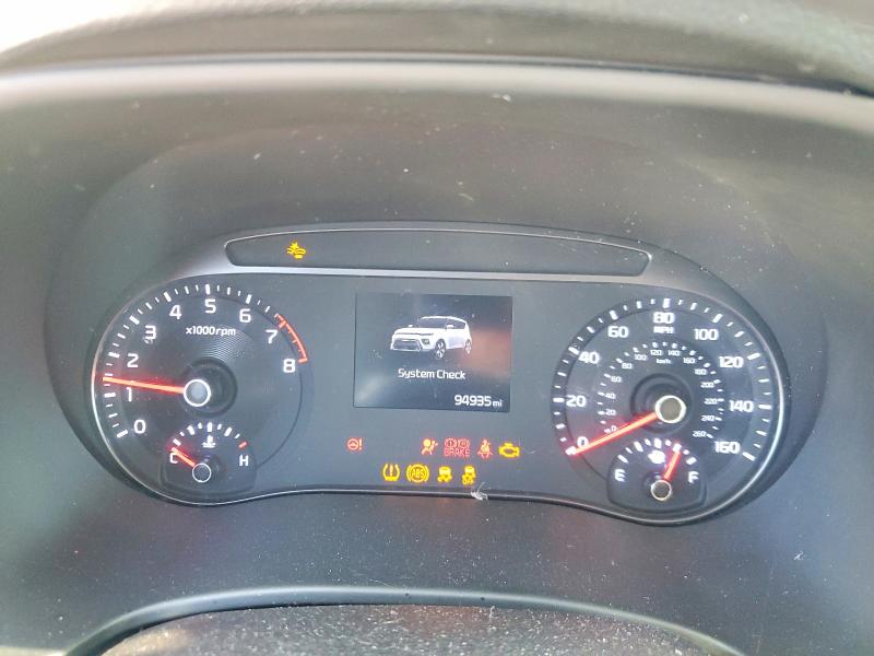 2020 Kia Soul VIN KNDJ23AU6L7019892 COPART salvage auction — FRONT END, Tn - Salvage Certificate, sold $1,800 on 2026-07-15 (photo 9)