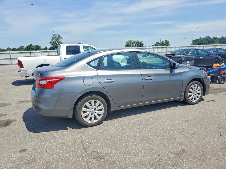 2017 Nissan Sentra VIN 3N1AB7AP6HY355066 COPART salvage auction — FRONT END, Nc - Salvage Certificate Of Title, sold $1,200 on 2026-07-02 (photo 3)