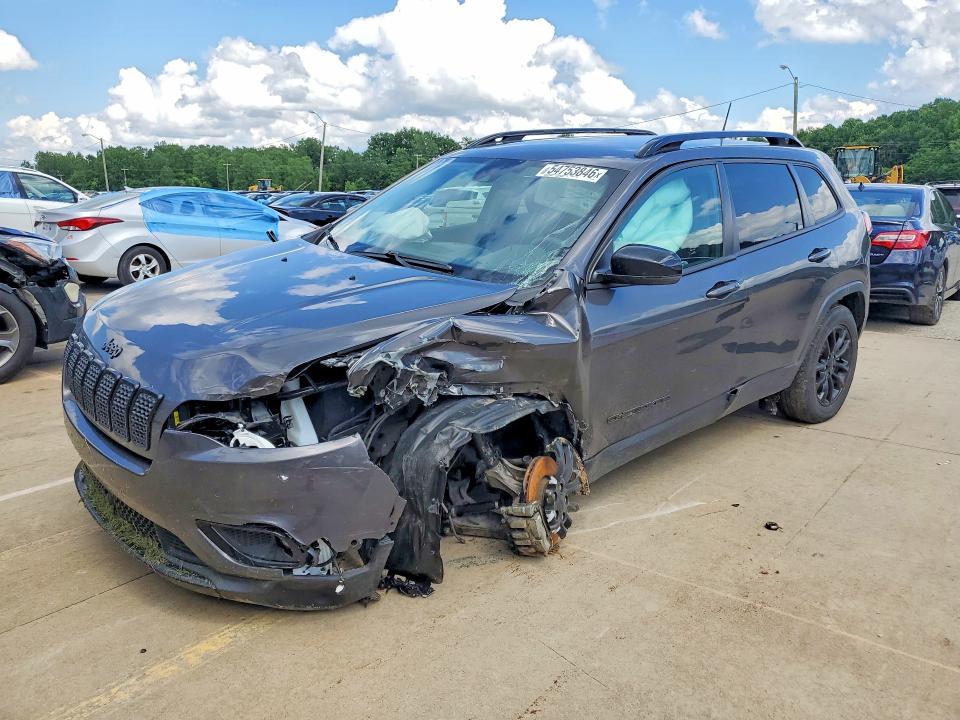 2023 Jeep VIN 1C4PJMMB2PD112252 COPART salvage auction — FRONT END, IN - CERT OF TITLE-SALVAGE TITLE, sold $2,800 on 2026-08-01 (photo 1)