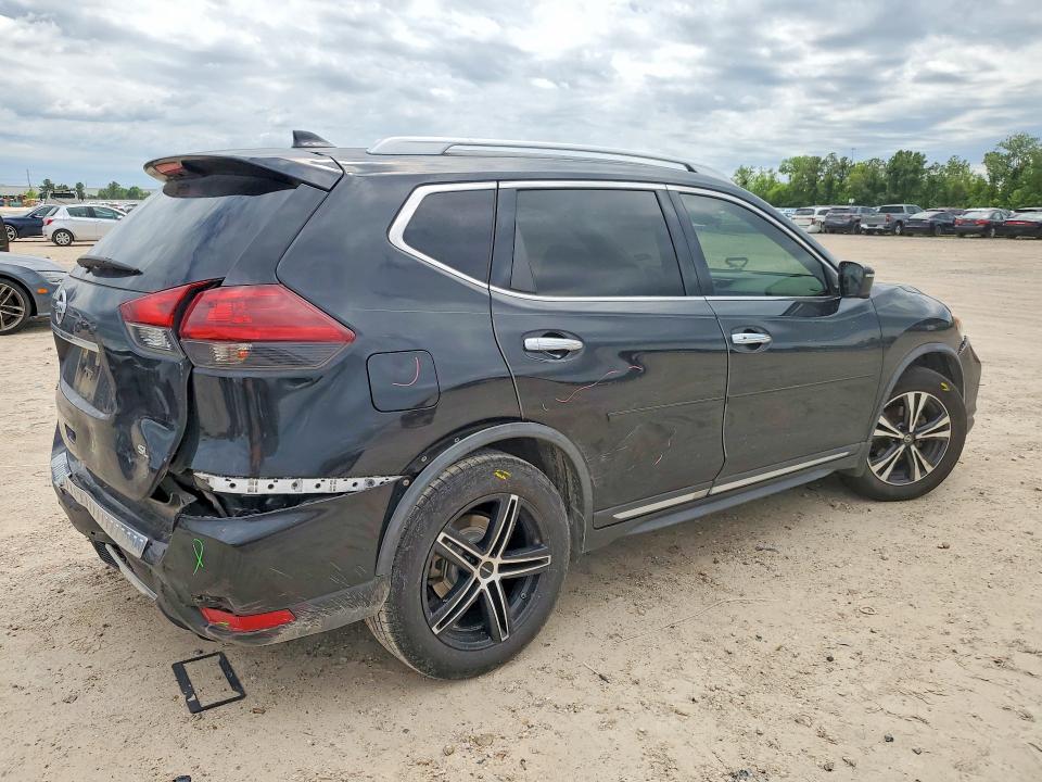 2018 Nissan Rogue VIN JN8AT2MT2JW461506 COPART salvage auction — FRONT END, Tx - Salvage Vehicle Title, sold $1,850 on 2026-07-07 (photo 3)