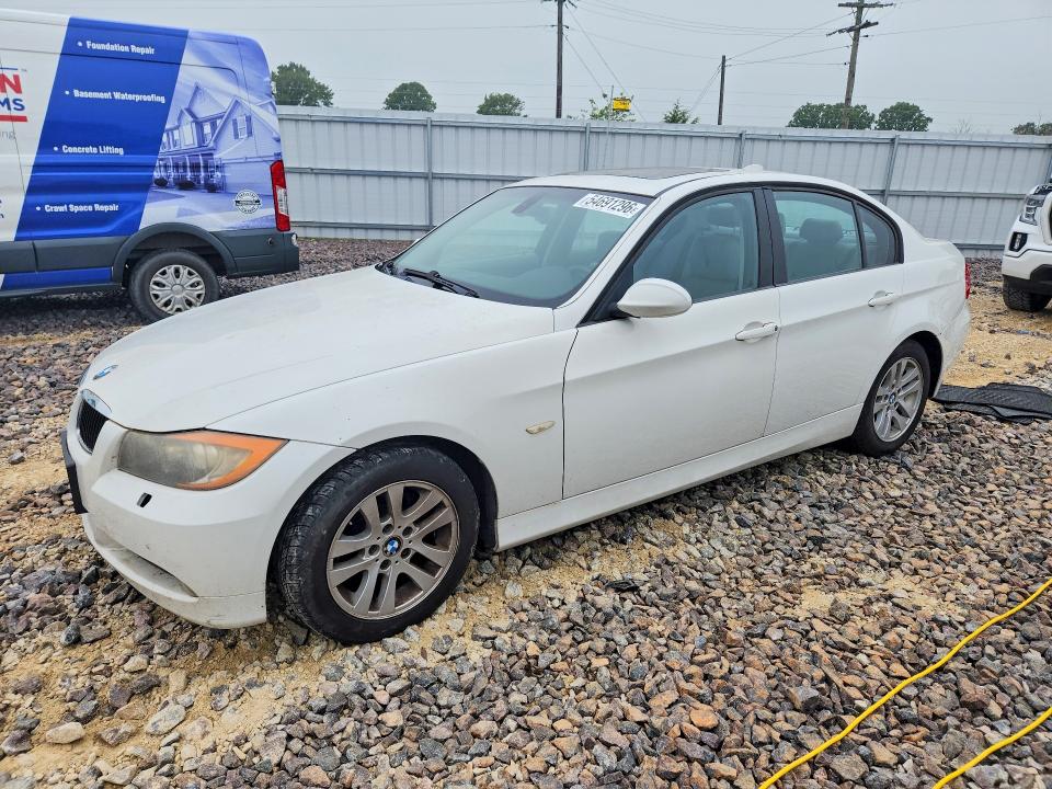2007 BMW 3 series VIN WBAVC93577K034845 COPART salvage auction — HAIL, MO - SALVAGE CERTIFICATE OF TITLE, sold $650 on 2026-07-27 (photo 1)