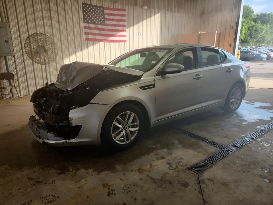 2011 Kia Optima VIN KNAGM4A7XB5161982 COPART salvage auction — FRONT END, Wv - Salvage Certificate, sold $400 on 2026-07-06 (photo 1)