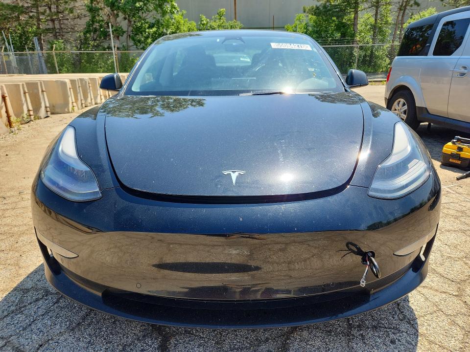 2022 Tesla Model 3 VIN 5YJ3E1EA3NF304650 COPART salvage auction — REAR END, Il - Salvage Certificate, sold $4,000 on 2026-07-06 (photo 5)