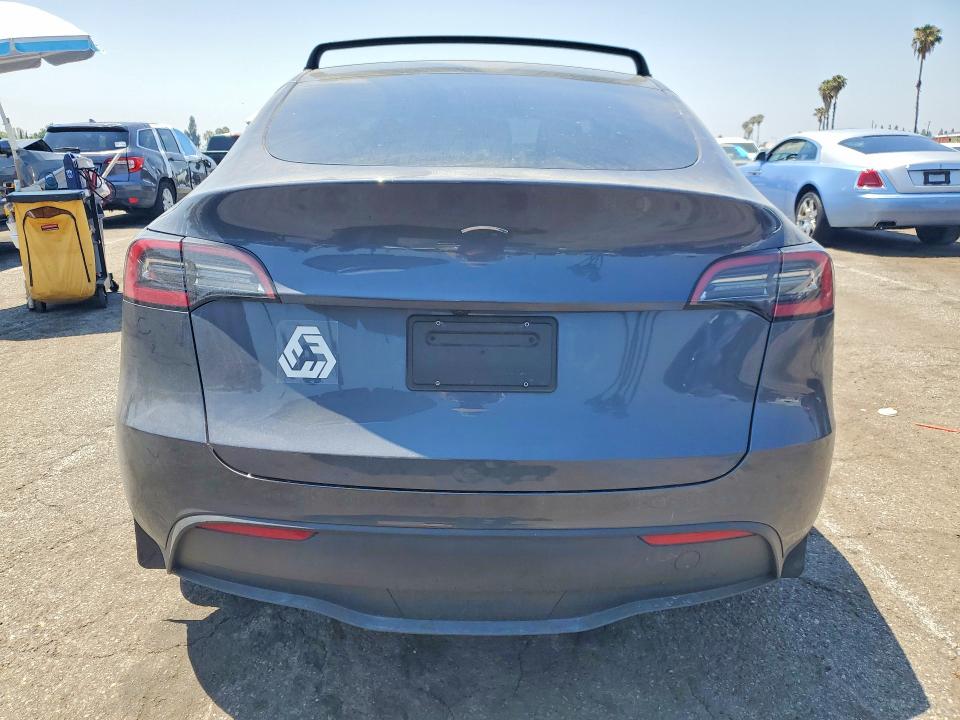 2023 Tesla Model y VIN 7SAYGDEE2PF956248 COPART salvage auction — FRONT END, Ca - Salvage Certificate, sold $14,100 on 2026-07-02 (photo 6)
