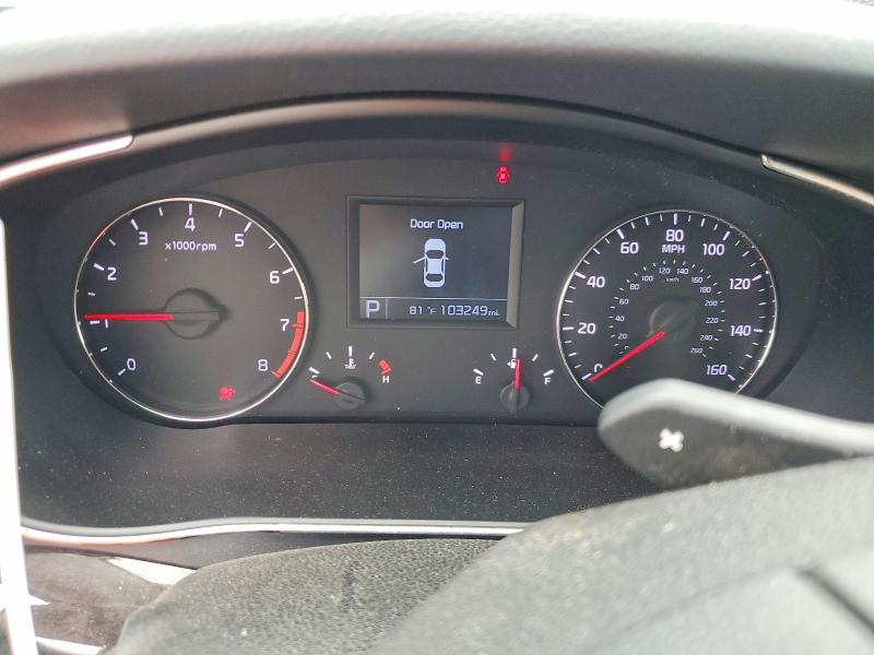 2014 Kia Cadenza VIN KNALN4D7XE5145339 COPART salvage auction — FRONT END, Ky - Cert Of Title-Salvage, sold $1,200 on 2026-07-20 (photo 9)