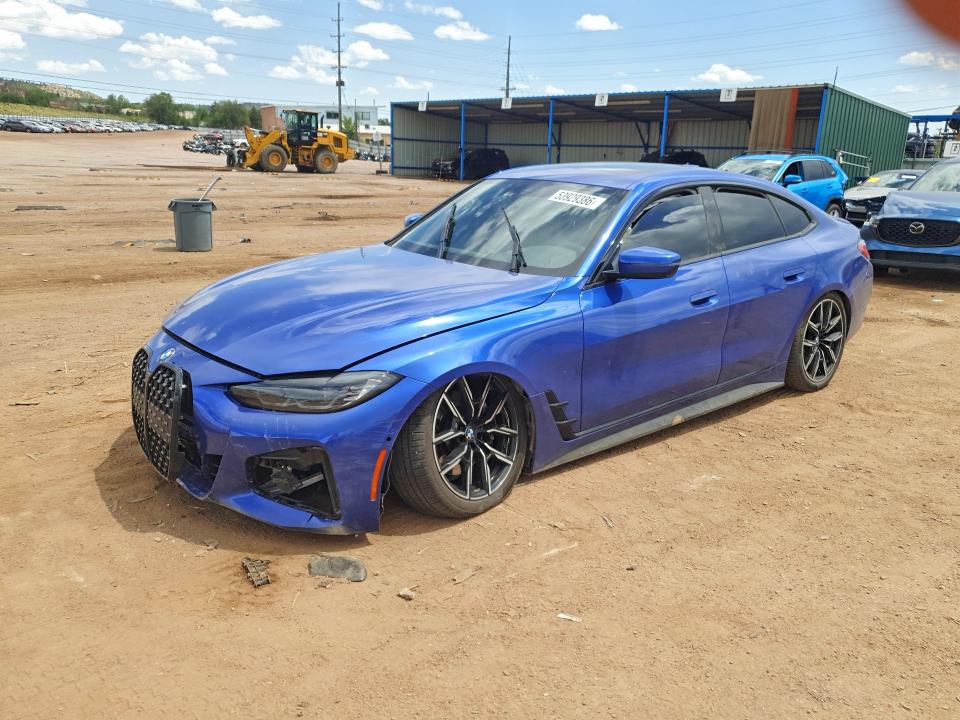 2022 BMW VIN WBA63AV02NFM87557 COPART salvage auction — FRONT END, Co - Salvage Title, sold $17,500 on 2026-07-08 (photo 1)