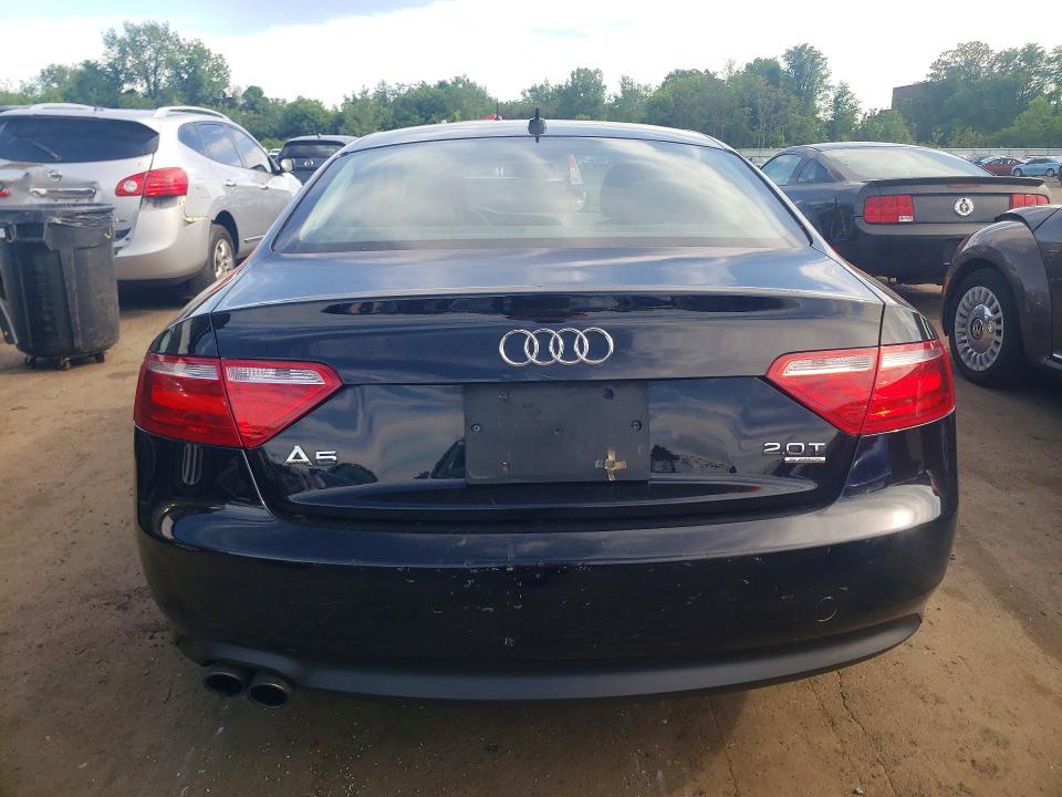 2012 Audi A5 VIN WAUCFAFRXCA001594 COPART salvage auction — UNDERCARRIAGE, Ct - Cert Of Title-Salvage, sold $2,000 on 2026-07-02 (photo 6)
