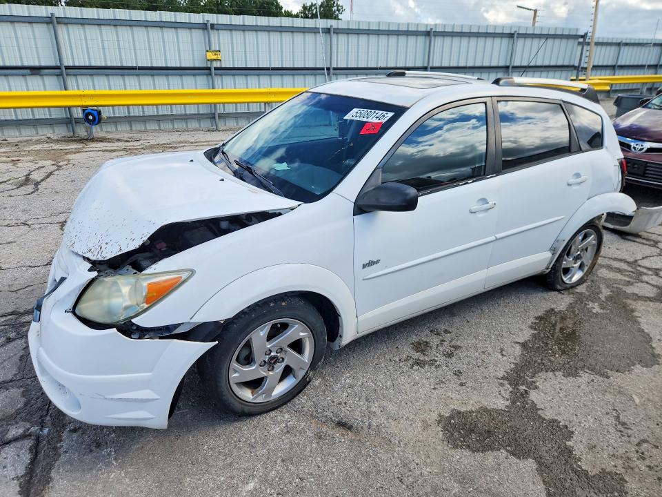2005 Pontiac Vibe VIN 5Y2SL63825Z412458 COPART salvage auction — REAR END, Mo - Salvage Certificate Of Title, sold $225 on 2026-07-06 (photo 1)