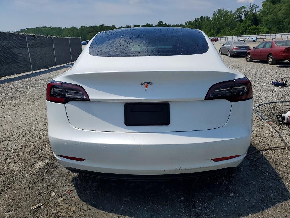 2023 Tesla Model 3 VIN 5YJ3E1EA6PF478165 COPART salvage auction — FRONT END, Sc - Cert Of Title-Salvage, sold $6,800 on 2026-07-13 (photo 6)