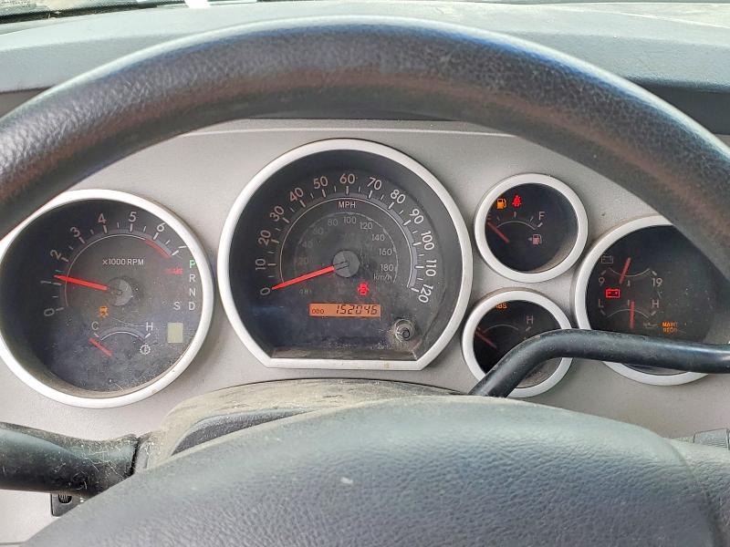 2007 Toyota Tundra VIN 5TBBT54177S451359 COPART salvage auction — FRONT END, Wv - Certificate Of Title, sold $4,500 on 2026-07-09 (photo 9)