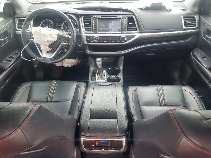 2019 Toyota VIN 5TDJZRFH1KS625728 COPART salvage auction — FRONT END, Mo - Salvage Certificate Of Title, sold $5,400 on 2026-07-13 (photo 8)