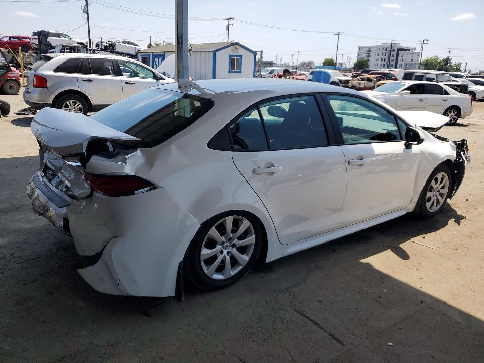 2025 Toyota VIN 5YFB4MDE2SP345131 COPART salvage auction — FRONT END, Ca - Salvage Certificate, sold $3,900 on 2026-07-02 (photo 3)