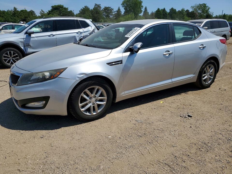2012 Kia Optima VIN 5XXGM4A78CG034647 COPART salvage auction — SIDE, Il - Salvage Certificate, sold $425 on 2026-07-14 (photo 1)