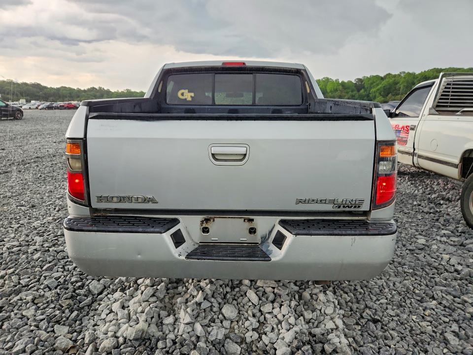 2007 Honda Ridgeline VIN 2HJYK16557H535638 COPART salvage auction — FRONT END, GA - CERT OF TITLE-SALVAGE, sold $1,050 on 2026-07-09 (photo 6)
