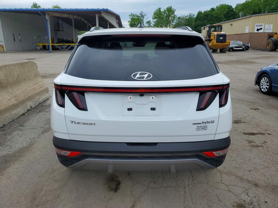 2024 Hyundai Tucson VIN KM8JECD13RU146906 COPART salvage auction — FRONT END, NY - MV-907A SALVAGE CERTIFICATE, sold $10,900 on 2026-07-02 (photo 6)