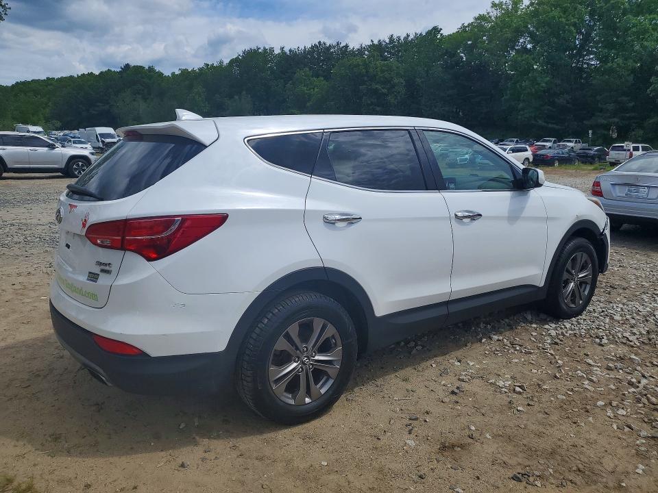 2014 Hyundai Santa fe VIN 5XYZTDLBXEG190376 COPART salvage auction — MINOR DENT/SCRATCHES, Nh - Certificate Of Title, sold $2,250 on 2026-07-15 (photo 3)