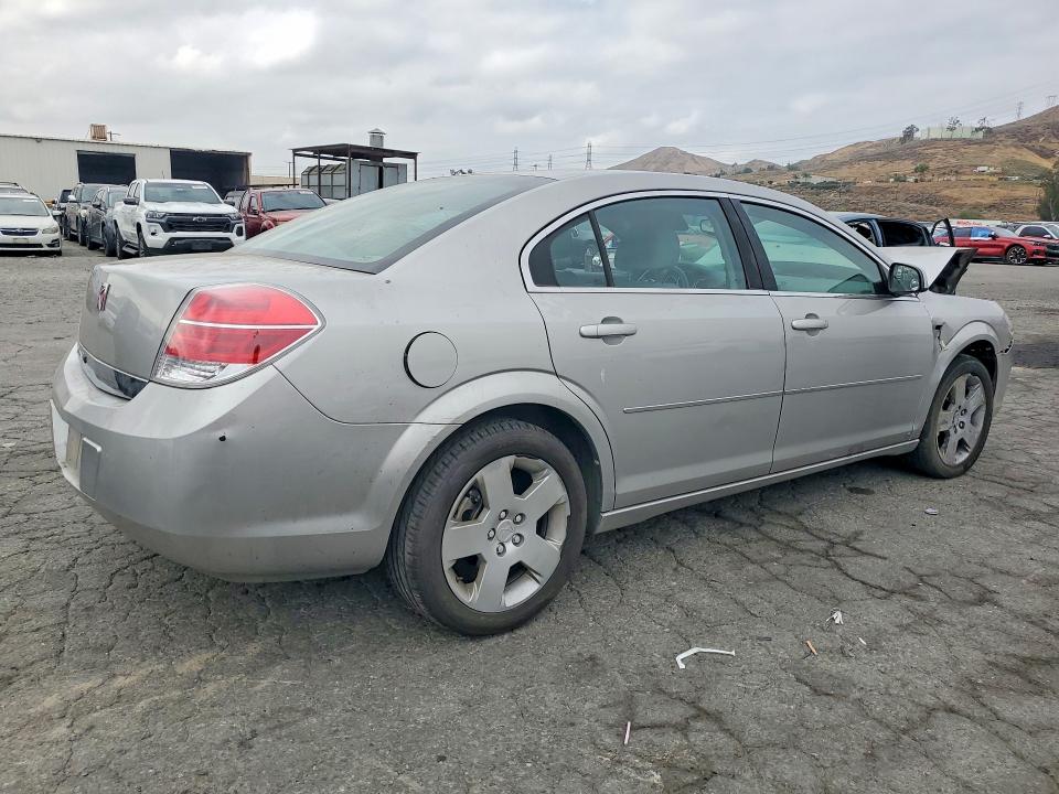 2008 Saturn Aura VIN 1G8ZS57B48F227653 COPART salvage auction — FRONT END, Ca - Salvage Certificate, sold $175 on 2026-07-02 (photo 3)