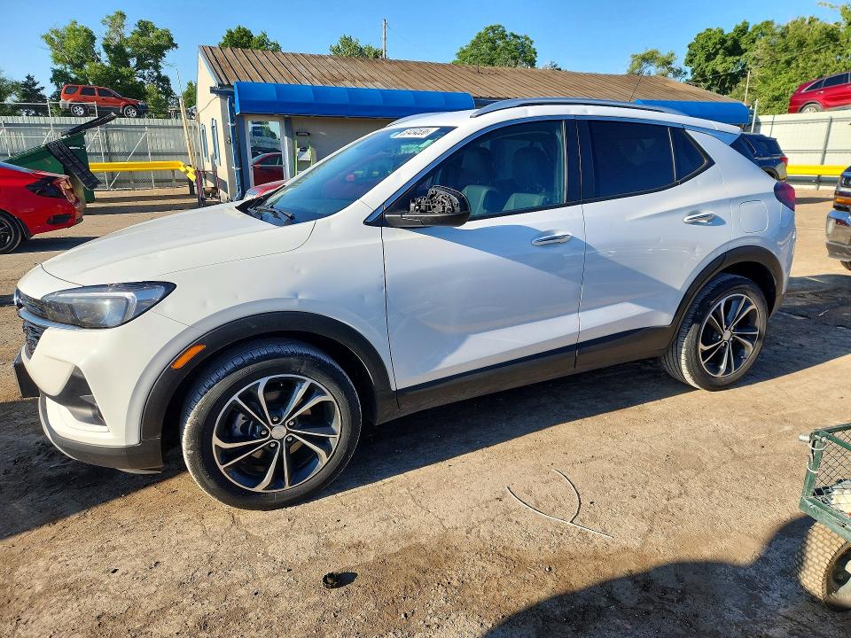 2023 Buick . VIN KL4MMDS23PB089499 COPART salvage auction — HAIL, Ks - Cert Of Title-Salvage, sold $175 on 2026-07-27 (photo 1)