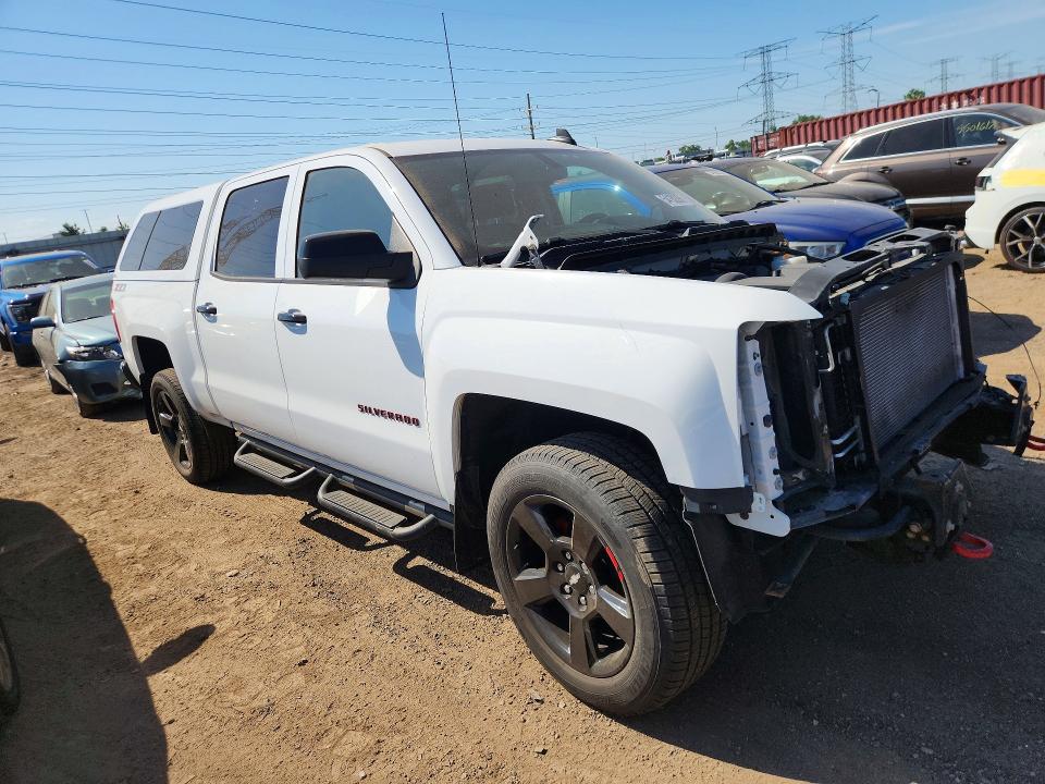 2018 Chevrolet Silverado VIN 3GCUKSEC0JG150391 COPART salvage auction — FRONT END, Il - Salvage Certificate, sold $5,300 on 2026-07-09 (photo 4)