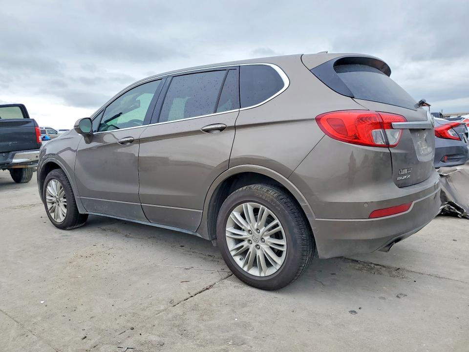 2017 Buick Envision VIN LRBFXASA1HD143169 COPART salvage auction — SIDE, TX - SALVAGE VEHICLE TITLE (P), sold $1,000 on 2026-07-16 (photo 2)