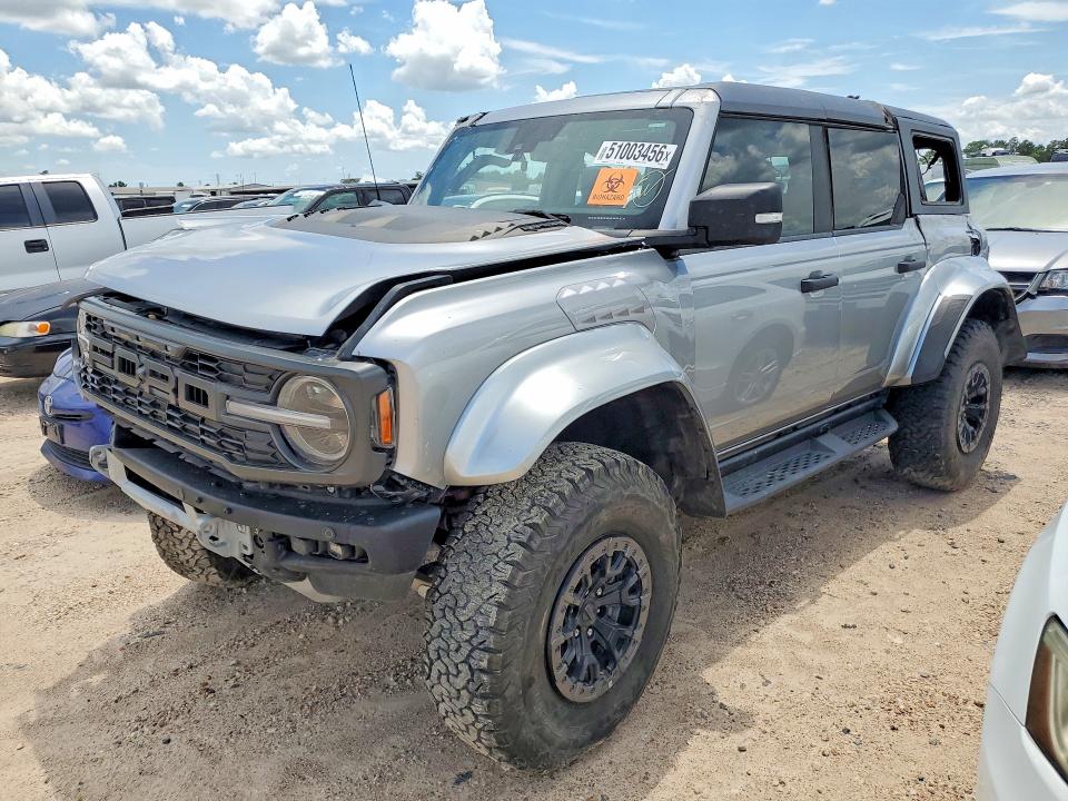 2024 Ford Bronco VIN 1FMEE0RR3RLA62959 COPART salvage auction — ALL OVER, Az - Cert Of Title - Salvage, sold $26,250 on 2026-07-21 (photo 1)