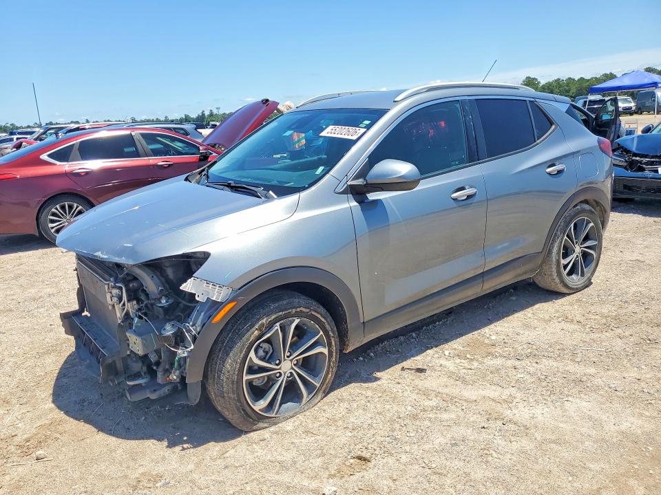 2021 Buick Encore VIN KL4MMFSL7MB154340 COPART salvage auction — FRONT END, Tx - Salvage Vehicle Title, sold $2,650 on 2026-07-12 (photo 1)