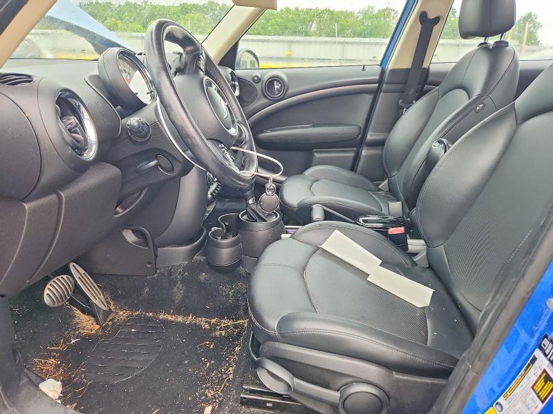 2013 Mini Cooper VIN WMWZC5C51DWP31460 COPART salvage auction — HAIL, Mo - Salvage Certificate Of Title, sold $575 on 2026-07-04 (photo 7)
