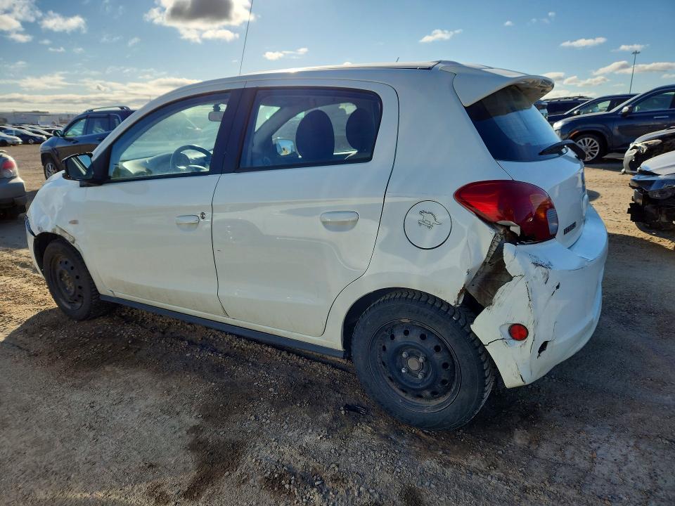 2014 Mitsubishi Mirage VIN ML32A4HJ1EH015452 COPART salvage auction — FRONT END, AB - BOS - SALVAGE, sold $450 on 2026-07-02 (photo 2)