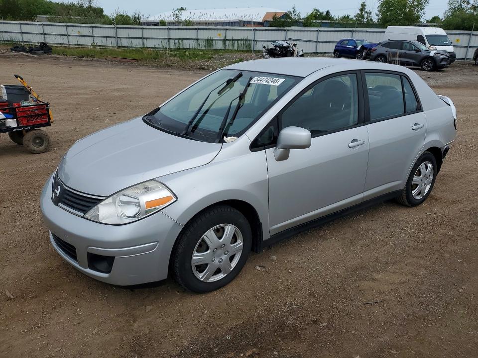 2009 Nissan Versa VIN 3N1BC11E49L398087 COPART salvage auction — REAR END, Oh - Cert Of Title-Salvage, sold $300 on 2026-07-27 (photo 1)