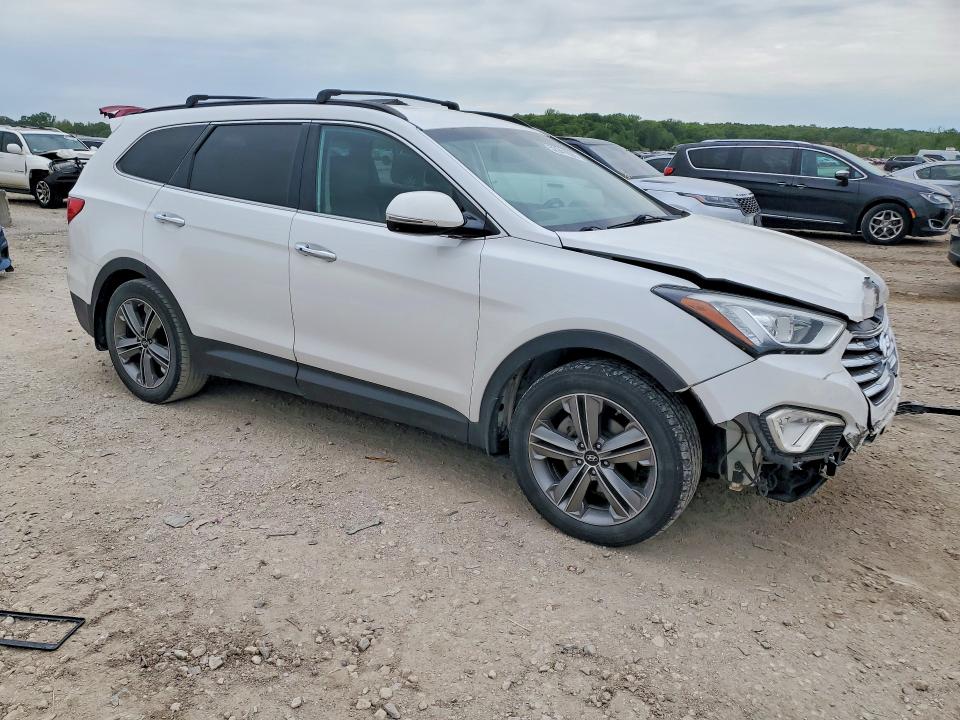 2015 Hyundai Santa fe VIN KM8SN4HFXFU095125 COPART salvage auction — FRONT END, Ks - Cert Of Title-Salvage, sold $2,150 on 2026-07-14 (photo 4)