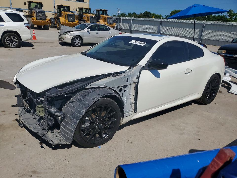 2015 Infiniti Q60 VIN JN1CV6EK3FM870020 COPART salvage auction — FRONT END, Tx - Salvage Vehicle Title, sold $4,700 on 2026-07-09 (photo 1)