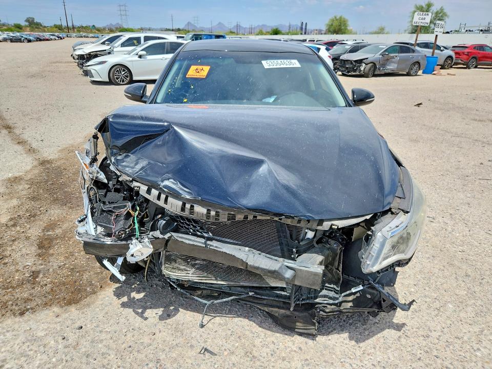 2018 Kia Optima VIN 5XXGT4L38JG207321 COPART salvage auction — FRONT END, Az - Cert Of Title - Salvage, sold $575 on 2026-07-06 (photo 5)