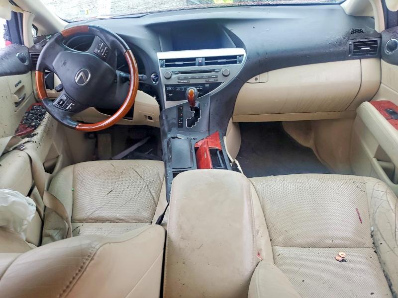 2010 Lexus Rx VIN JTJBC1BA9A2409497 COPART salvage auction — SIDE, Tx - Salvage Vehicle Title, sold $2,050 on 2026-07-15 (photo 8)