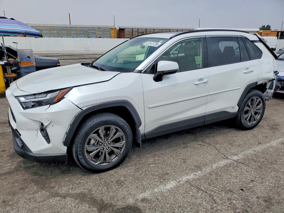2025 Toyota Rav 4 VIN JTMB6RFVXSJ069869 COPART salvage auction — REAR END, Ca - Salvage Certificate, sold $14,300 on 2026-07-02 (photo 1)