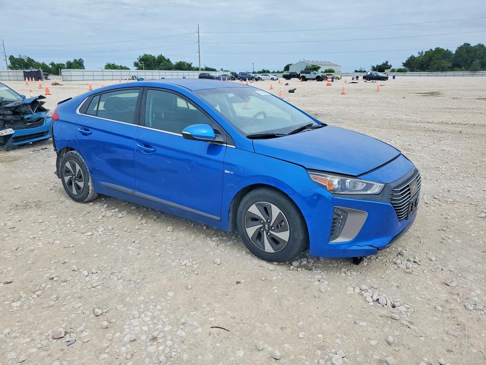 2018 Hyundai Ioniq VIN KMHC75LC8JU074865 COPART salvage auction — REAR END, Tx - Salvage Vehicle Title, sold $80 on 2026-07-23 (photo 4)