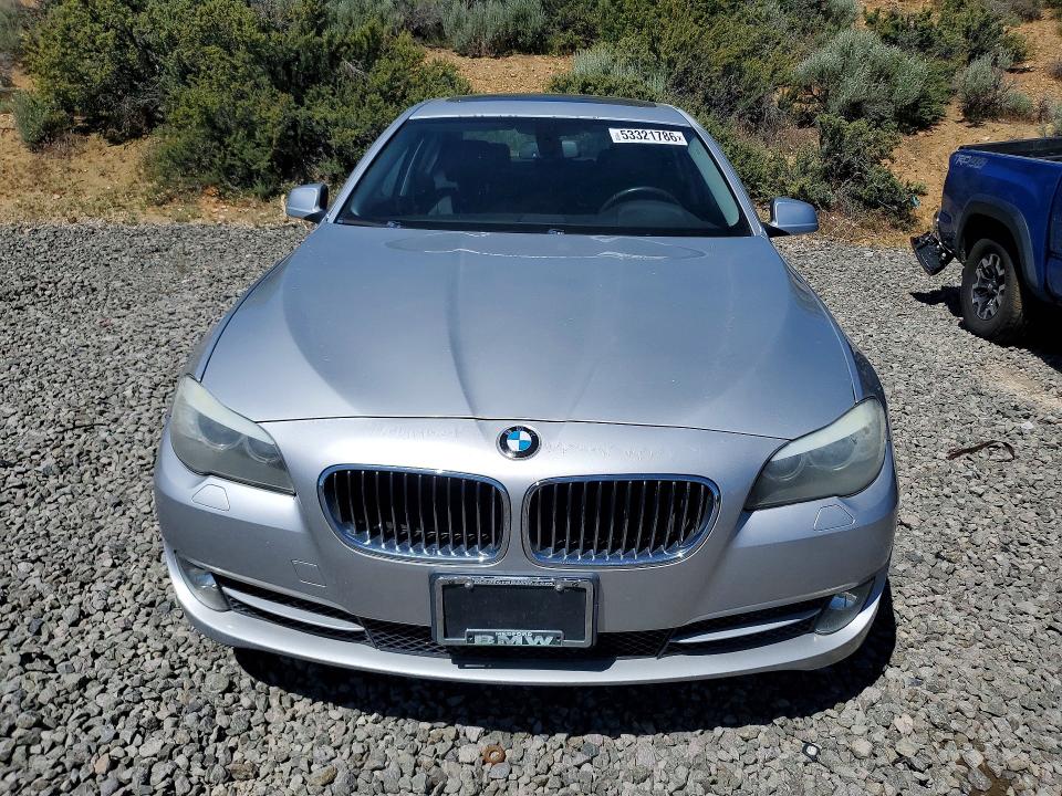 2013 BMW 5er VIN WBAXH5C52DDW16838 COPART salvage auction — MINOR DENT/SCRATCHES, Nv - Certificate Of Title, sold $2,350 on 2026-07-09 (photo 5)