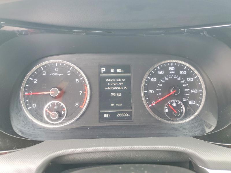 2024 Kia K5 VIN 5XXG64J22RG263767 COPART salvage auction — HAIL, Oh - Cert Of Title-Salvage, sold $900 on 2026-07-30 (photo 9)