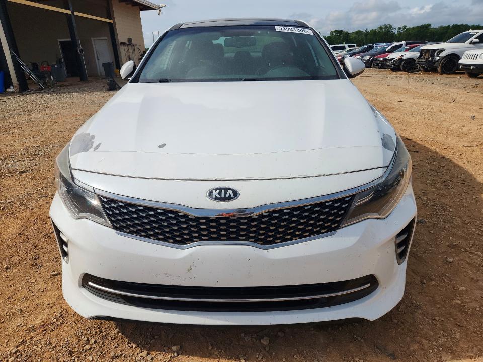 2016 Kia Optima VIN 5XXGW4L25GG016009 COPART salvage auction — REAR END, Al - Cert Of Title-Salvage Title, sold $125 on 2026-07-15 (photo 5)
