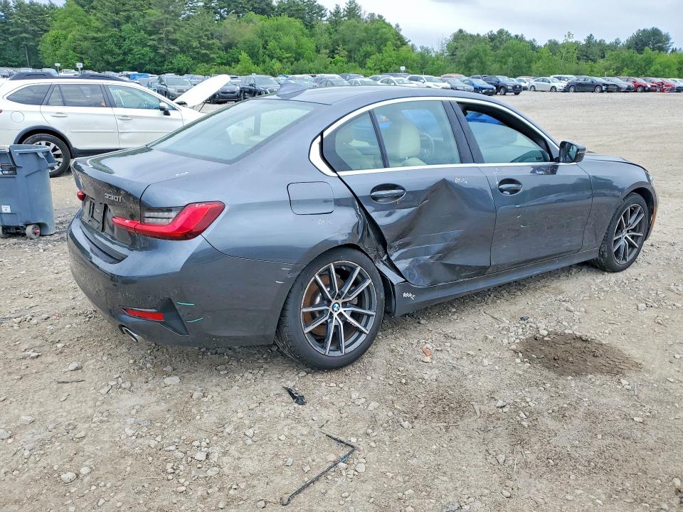 2020 BMW 3er VIN 3MW5R7J03L8B11121 COPART salvage auction — SIDE, Ma - Cert Of Title-Salvage, sold $11,500 on 2026-07-27 (photo 3)