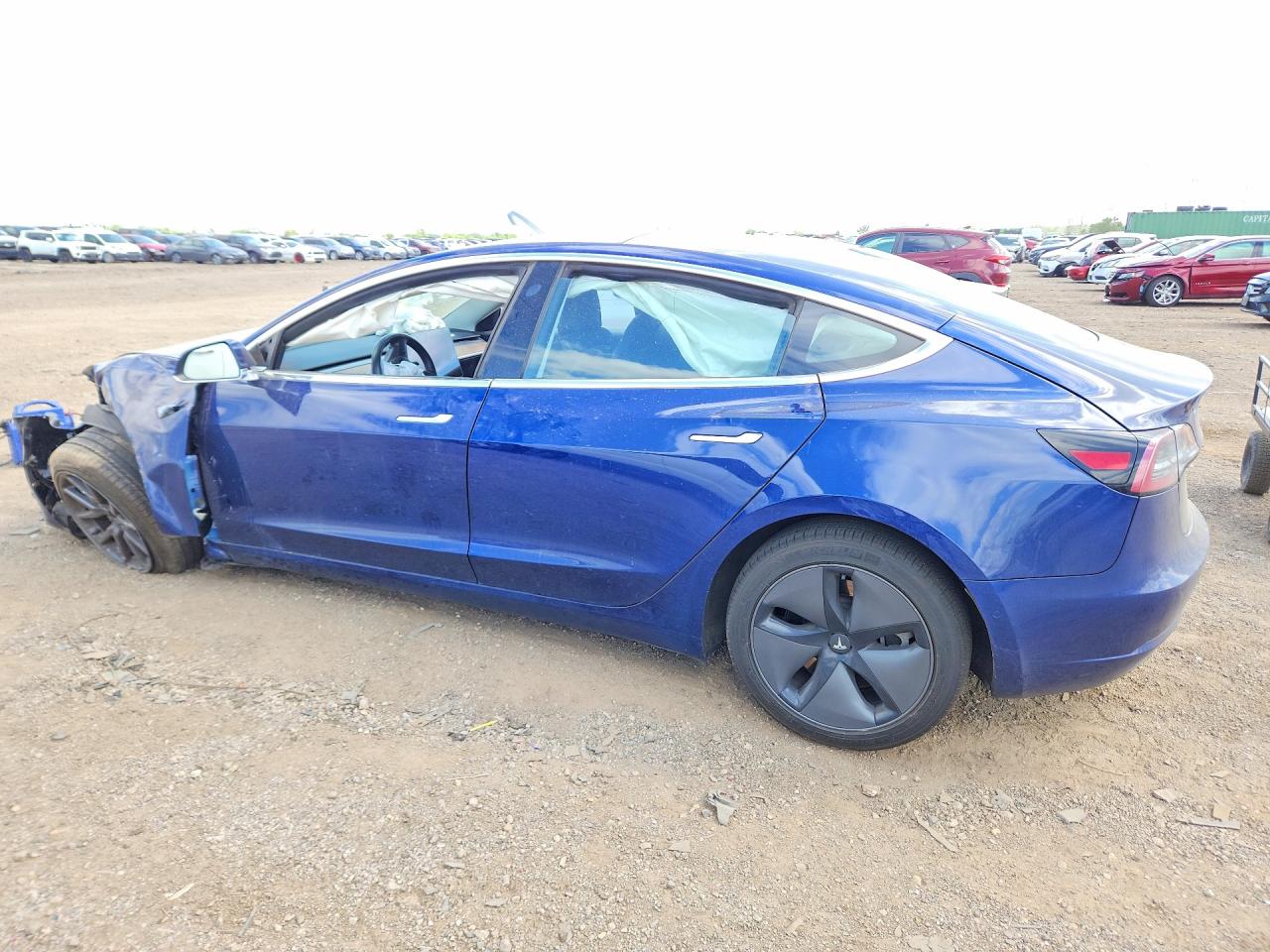 2018 Tesla Model 3 VIN 5YJ3E1EB9JF095191 COPART salvage auction — Front End, IL - SALVAGE CERTIFICATE, sold $2,350 on 2026-06-30 (photo 2)