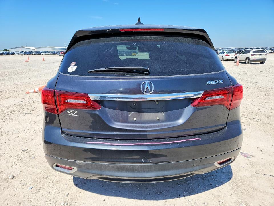 2016 Acura VIN 5FRYD3H40GB016869 COPART salvage auction — FRONT END, Id - Salvage Certificate Of Title, sold $4,000 on 2026-07-02 (photo 6)