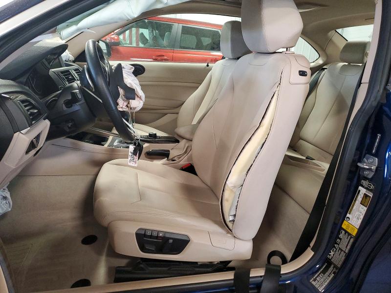 2015 BMW 2 series VIN WBA1F7C50FVX96180 COPART salvage auction — FRONT END, MN - CERT OF TITLE-SALVAGE, sold $525 on 2026-09-01 (photo 7)