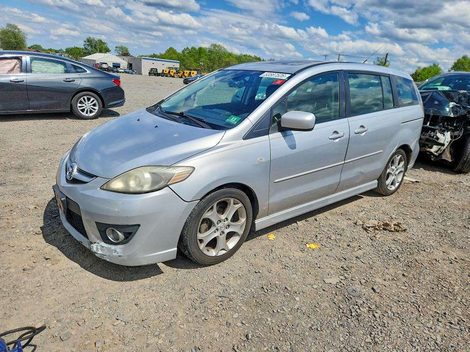 2008 Mazda 5 VIN JM1CR29L380322140 COPART salvage auction — WATER/FLOOD, Nj - Cert Of Ttl W/Fld Slvg History, sold $375 on 2026-07-31 (photo 1)