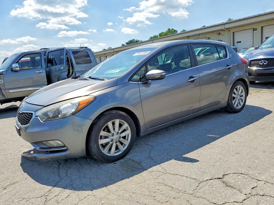 2014 Kia VIN KNAFX5A88E5205323 COPART salvage auction — FRONT END, In - Cert Of Title-Salvage Title, sold $375 on 2026-07-23 (photo 1)
