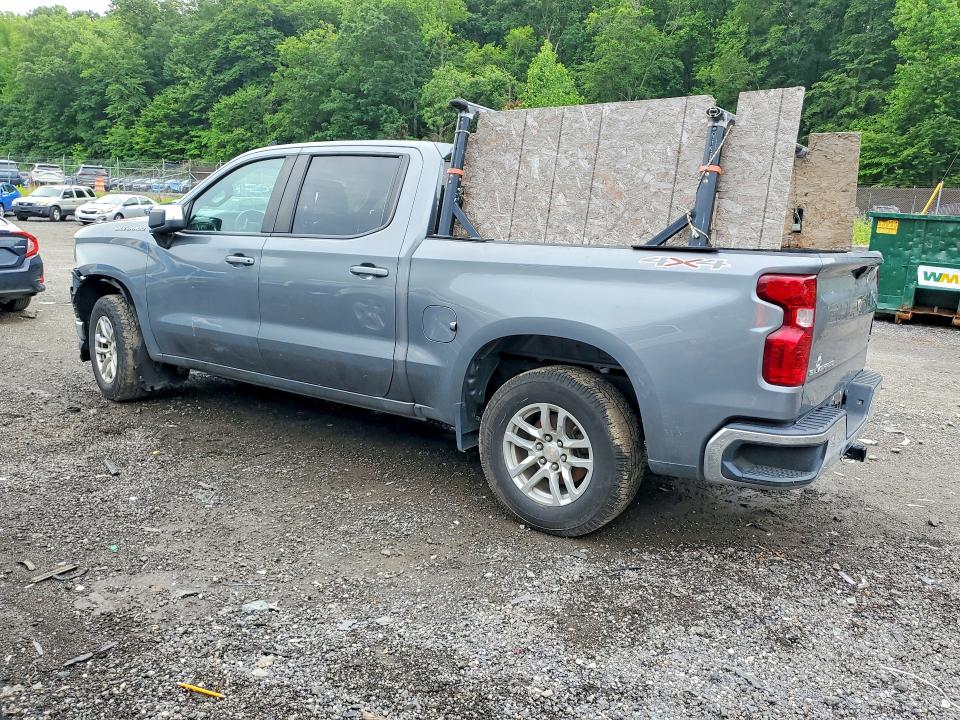2021 Chevrolet Silverado 1500 VIN 1GCPYJEK4MZ337005 COPART salvage auction — FRONT END, Va - Certificate Of Title, sold $9,700 on 2026-07-02 (photo 2)