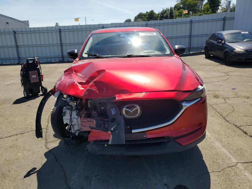 2017 Mazda Cx-5 VIN JM3KFBDL5H0162846 COPART salvage auction — FRONT END, Ca - Salvage Certificate, sold $3,950 on 2026-07-06 (photo 5)