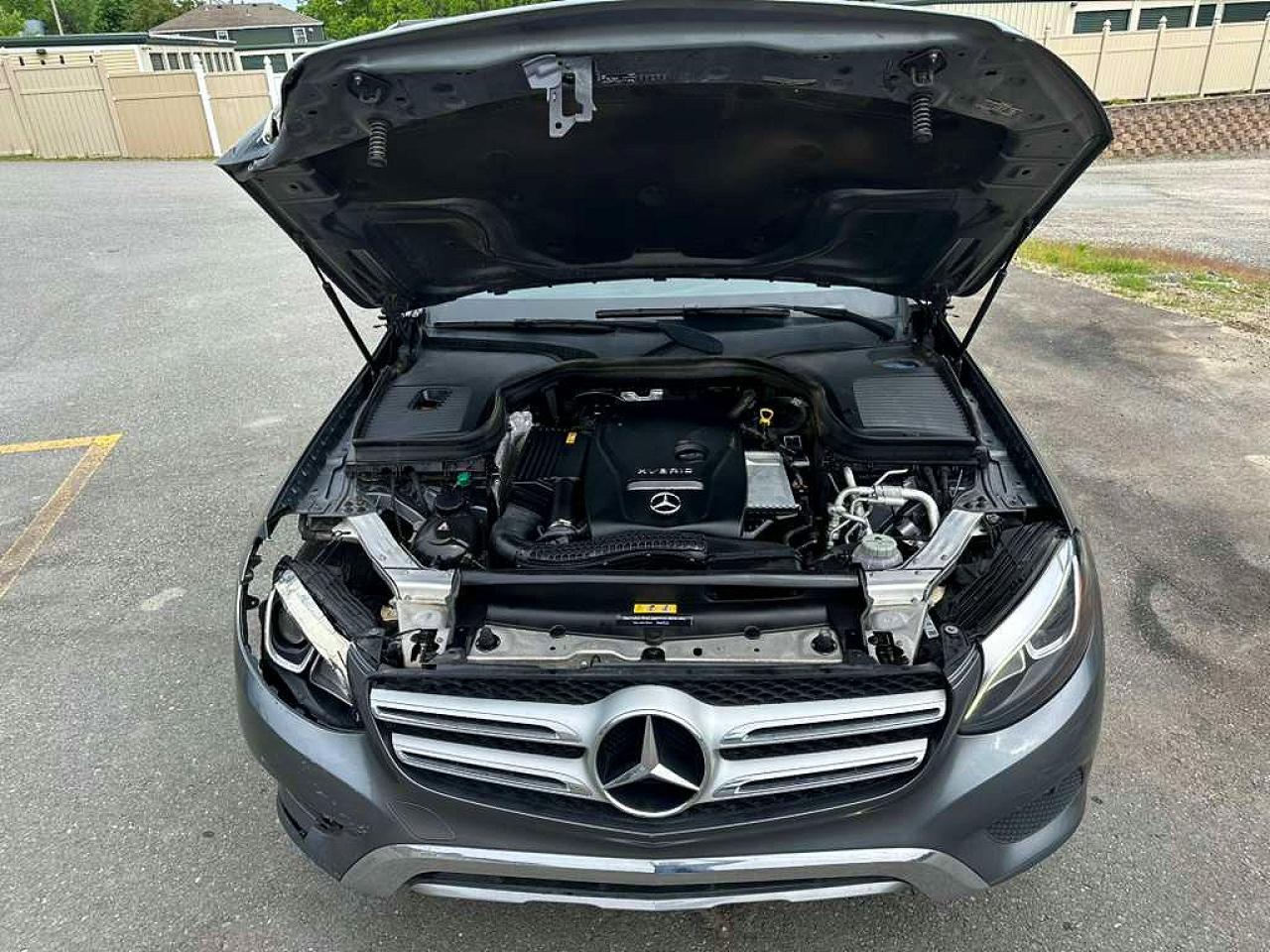2018 Mercedes-Benz GLC-Class VIN WDC0G5EB3JF419357 COPART salvage auction — Front End, CA - CERTIFICATE OF TITLE, sold $7,200 on 2026-07-01 (photo 9)