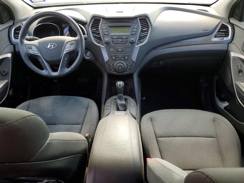2013 Hyundai Santa fe VIN 5XYZU3LA0DG098304 COPART salvage auction — FRONT END, Tx - Salvage Vehicle Title, sold $1,950 on 2026-07-10 (photo 8)